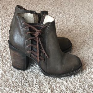 Freebird heeled booties